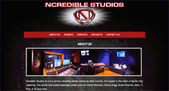 Desktop Screenshot of ncrediblestudios.com