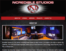 Tablet Screenshot of ncrediblestudios.com